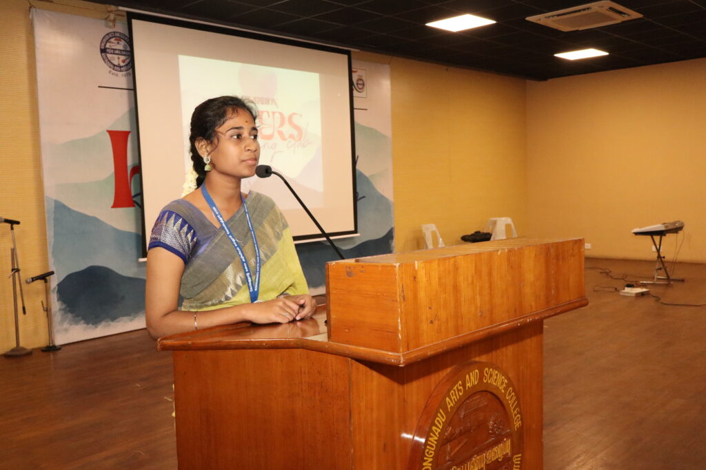 Pavithra singing prayer song 